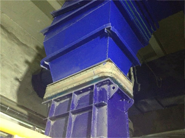 引風(fēng)機(jī)出口、入口非金屬蒙皮