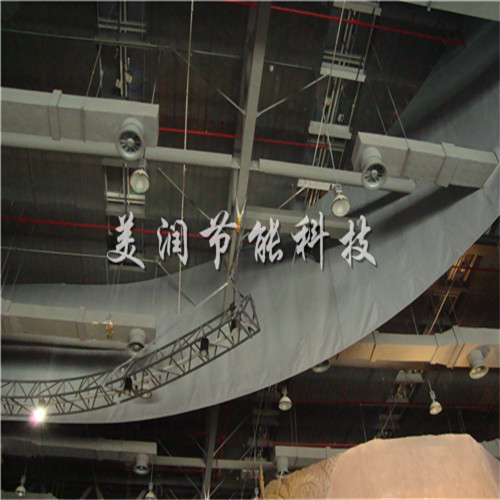 擋煙垂壁布現(xiàn)場(chǎng)圖